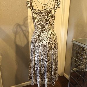 Maggy Boutique beaded strap dress